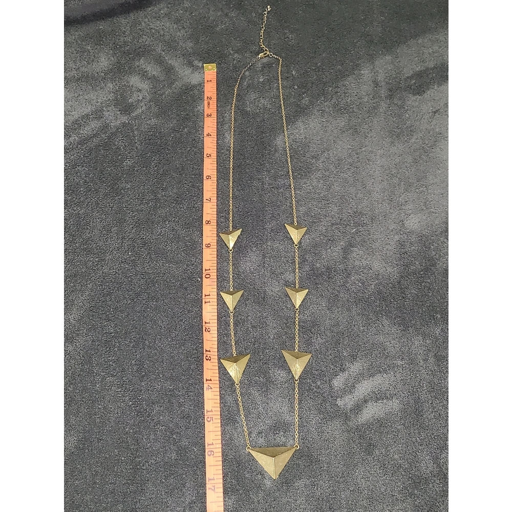 Long Gold Boho Necklace Lot - Picture 5 of 14